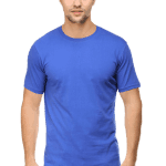 Premium Half Sleeve Classic Plain T-Shirt - Royal Blue for men