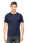 Premium Male Half Sleeve Classic Plain T-Shirt - Navy Blue