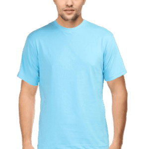 Premium Quality Half Sleeve T-Shirt - SkyBlue for Men