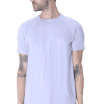 Premium Quality Male Half Sleeve T-Shirt - Lavender