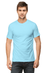 Premium Quality Plain Half Sleeve T-Shirt - Baby Blue