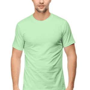 Premium Quality Plain Half Sleeve T-Shirt - Jade for Men