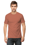 Premium Half Sleeve Classic Plain T-Shirt - Copper for men