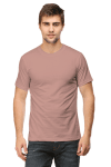 Premium Quality Plain Male Half Sleeve T-Shirt - Mushroom