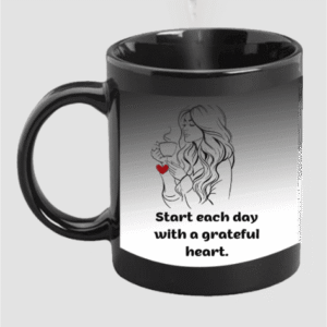 Grateful Heart Unisex Magic Coffee Mug
