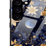 Best Quality Samsung Galaxy S23 Glass Case Cosmic Design