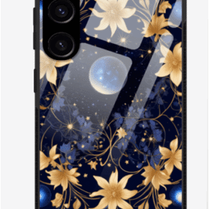 Best Quality Samsung Galaxy S23 Glass Case Cosmic Design