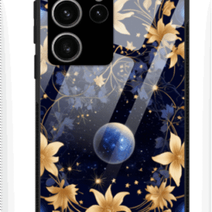 Samsung Galaxy S23 Ultra - Glass Case with Cosmic Design