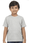 Boys Half Sleeve Classic T-Shirt - Grey Melange