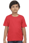 Premium Quality Boys Half Sleeve Classic T-Shirt - Red