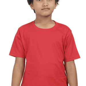 Premium Quality Boys Half Sleeve Classic T-Shirt - Red