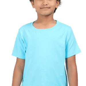 Boys Half Sleeve Classic T-Shirt - SkyBlue