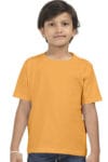 Premium Half Sleeve Classic Boys T-Shirt - Golden Yellow