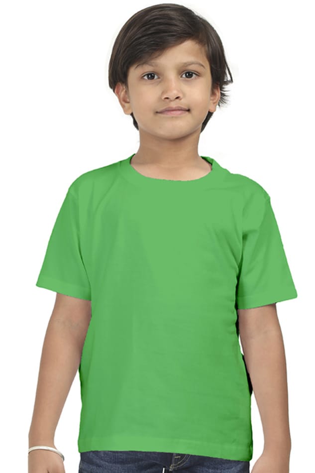 Flag Green Premium Boys Half Sleeve Classic T-Shirt - Flag Green