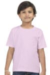 Premium Boys Half Sleeve Classic T-Shirt - Light Baby Pink