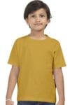 Boys Half Sleeve Classic T-Shirt - Mustard Yellow