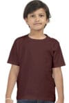 Best Quality Boys Half Sleeve Classic T-Shirt - Maroon
