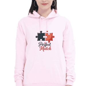 Perfect Match Save the Date Hoodie – Romantic Unisex Sweatshirt