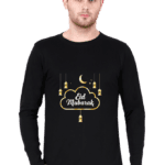 Eid Mubarak T-Shirt Classic Fit Full Sleeve for Men
