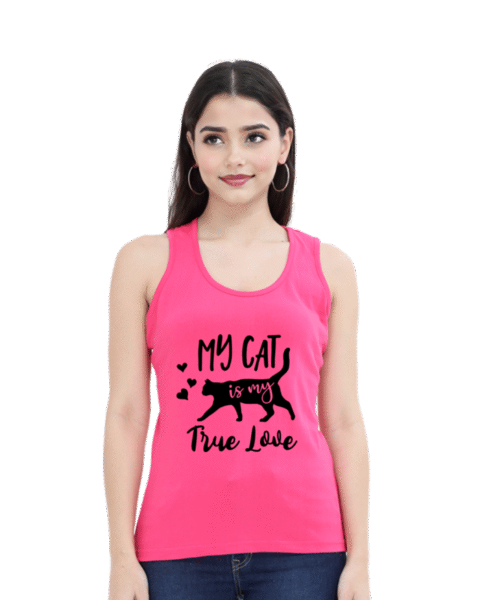 My Cat Is My True Love – Women's Best Tank Top sizes S to XL