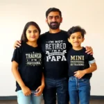 Matching Family T-Shirts Professional Papa-2