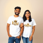 king and queen couple t shirts 1