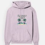 I'm Very Busy Unisex Hoodie – Fun Chill Vibes Print - Light Baby Pink
