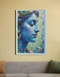 Krishna Profile 20x30 Canvas Wall Art | Premium PolyCanvas