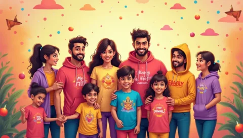 Festival T-Shirts India Style, Comfort, and Celebration