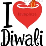 I Love Diwali Kids Hoodie - Design