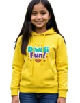 Kids _Diwali Fun!_ Hoodie – Cozy Cotton Diwali Sweatshirt for Boys & Girls - Yellow