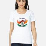 I Love My India Womens T-Shirt – Patriotic Republic Day Wear