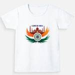 I Love My India Girls T-Shirt – Patriotic Republic Day Wear