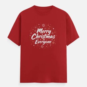 Mens Merry Christmas T-Shirt | Festive Wear for Men – FavePlaza