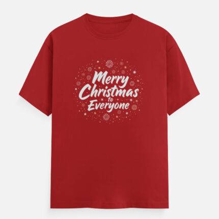 Mens Merry Christmas T-Shirt | Festive Wear for Men – FavePlaza