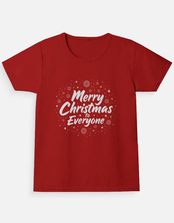 Front_1_c_10-8.jpg Girls Merry Christmas T-Shirt | Kids Christmas Wear – FavePlaza