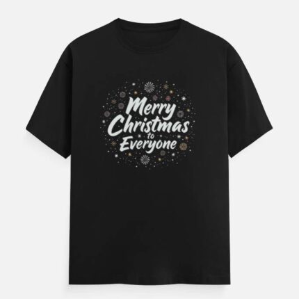 Mens Merry Christmas T-Shirt | Festive Wear for Men – FavePlaza