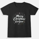 Girls Merry Christmas T-Shirt | Kids Christmas Wear – FavePlaza