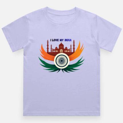 I Love My India Boys T-Shirt – Republic Day Kids Wear