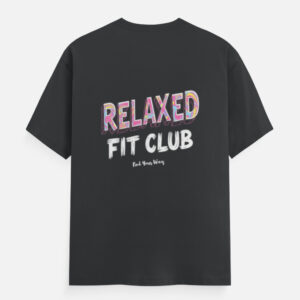 Relaxed Fit Club Plus Size T-Shirt | 4XL to 7XL Comfort Wear