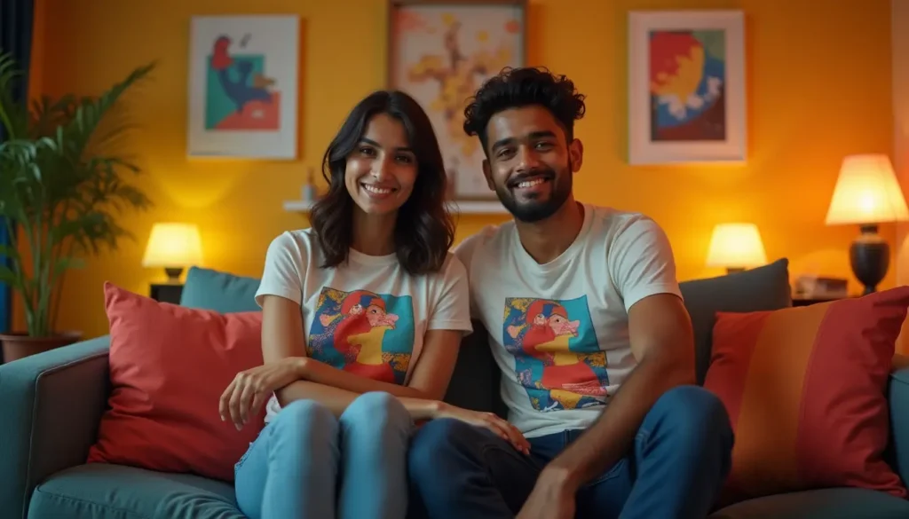 Embrace Love Trendy Couple T-Shirts for Every Occasion