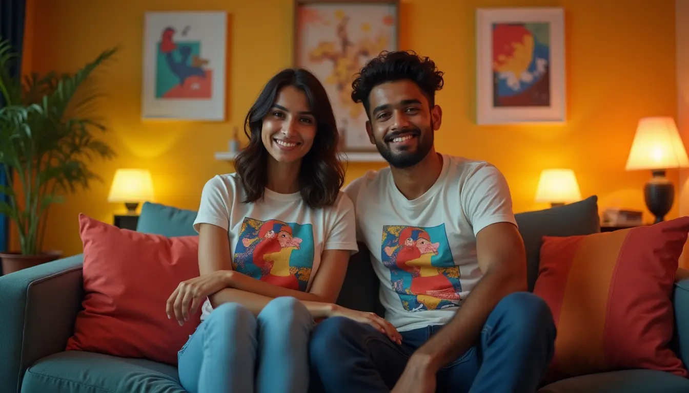 Embrace Love Trendy Couple T-Shirts for Every Occasion
