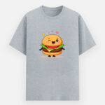 Funny Couple T-Shirt Combo – Burger & Fries Matching Graphic Tee