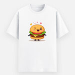 Funny Couple T-Shirt Combo – Burger & Fries Matching Graphic Tee
