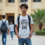 I Have a Hero I Call Him Dad T-Shirt