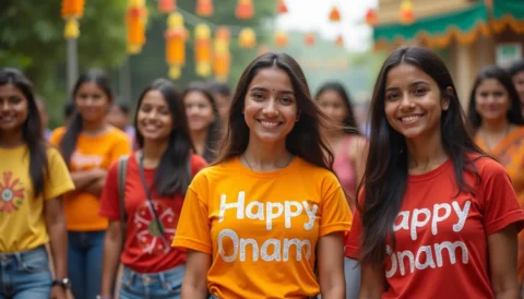 Onam t-shirts buy online 7 Stylish Ideas to Celebrate Onam Fashionably