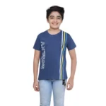 PID 64001 Boy s Cotton Grapic Printed Round Neck T Shirt Blue 1 1000x1000 1