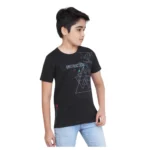 PID 64004 Boy s Cotton Grapic Printed Round Neck T Shirt Black 3 1000x1000 1