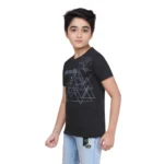PID 64004 Boy s Cotton Grapic Printed Round Neck T Shirt Black 4 1000x1000 1