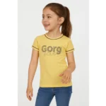 PID 64007 Girl s Cotton Printeded Round Neck T Shirt Yellow 3 1000x1000 1